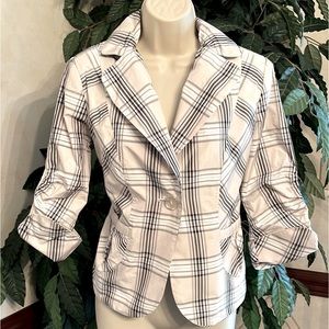 DONNA DEGNAN PLAID JACKET